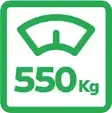 PESO VIVO 550 KG